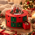 Rotating Snow Globe Advent Calendar – Christmas gift