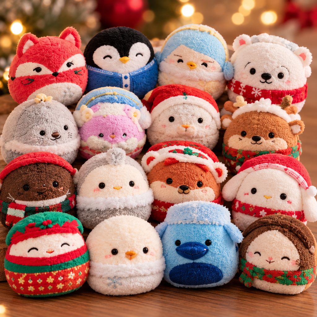 CozyMinis – 24-Day Plush Advent Calendar with Mini Figures