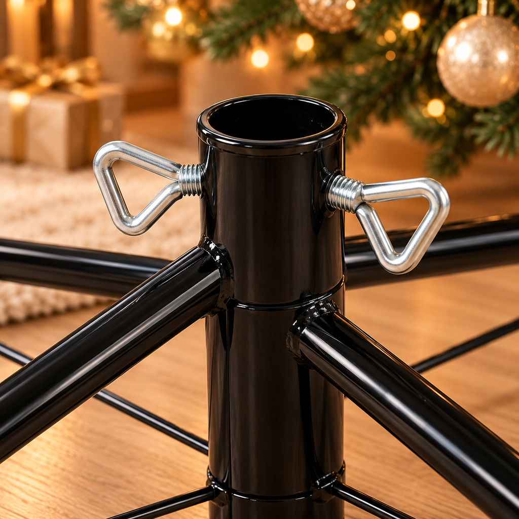 Folding Metal Christmas Tree Stand – For Artificial Trees