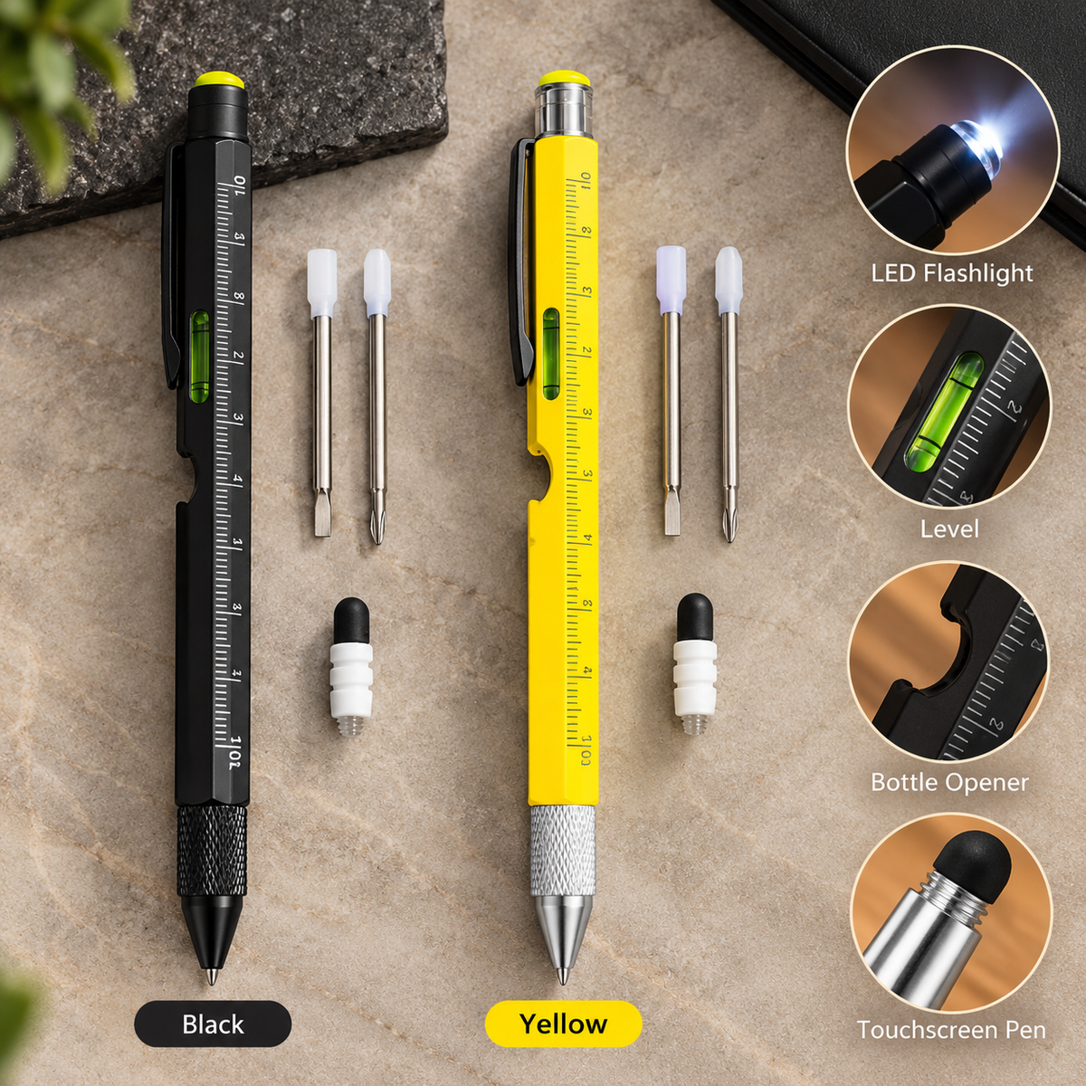 A Gift for Him - 9-in-1 Multi-Tool Pen