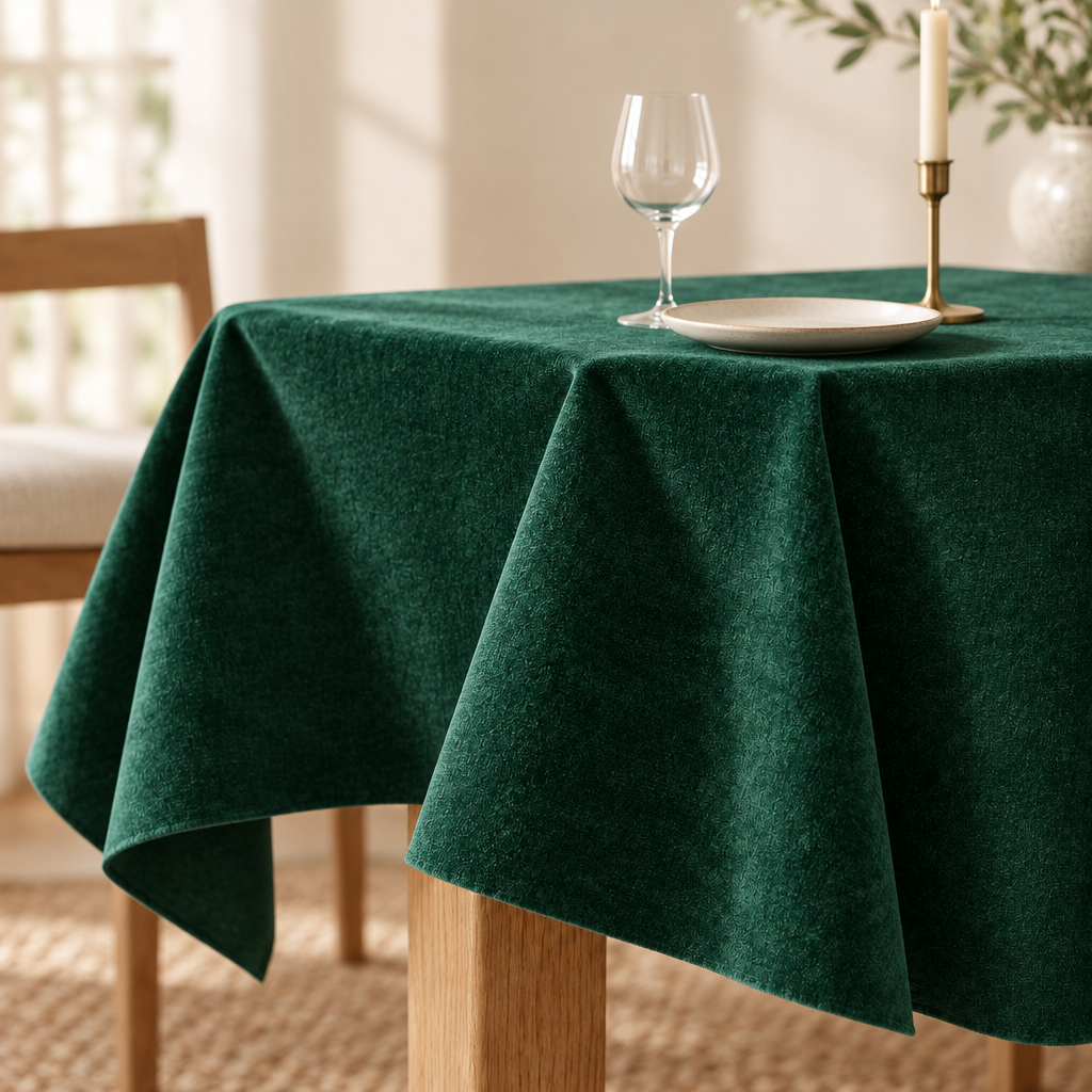 Chenille tablecloths