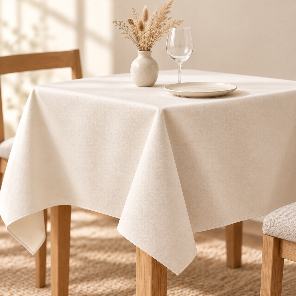 Wipe clean tablecloths